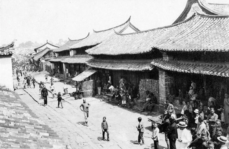 百年前的普洱市，马帮盛行