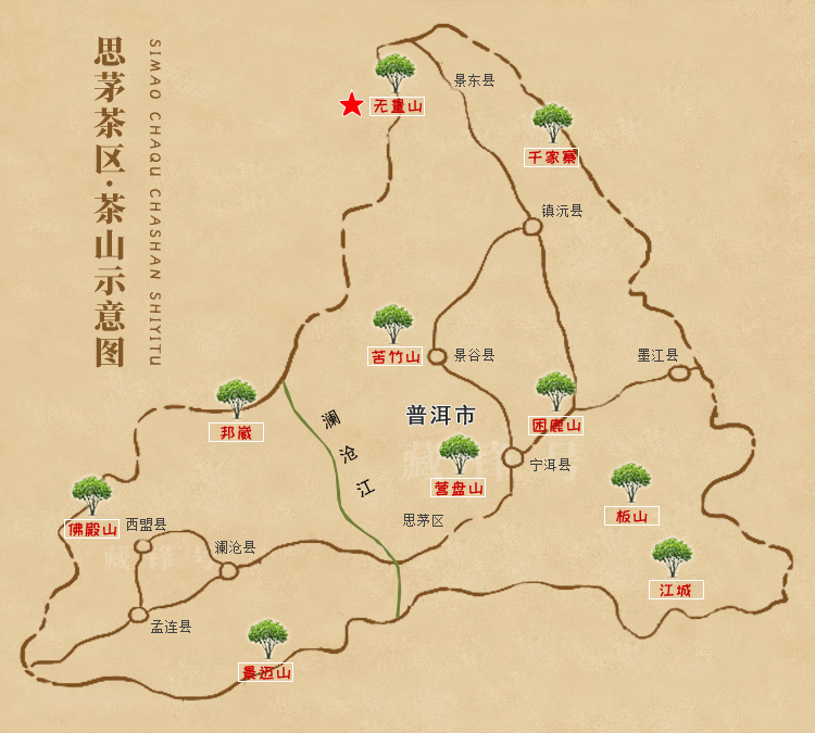 无量山位置 无量山位置