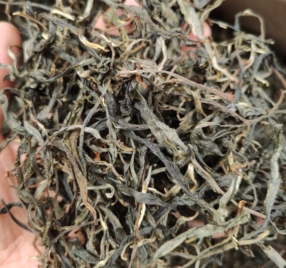 易武铜箐河 晒青毛茶